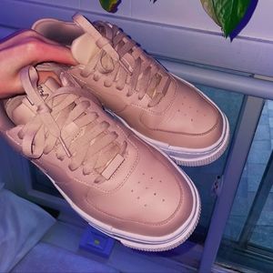 Nike Women's Air Force 1’s Light Pink